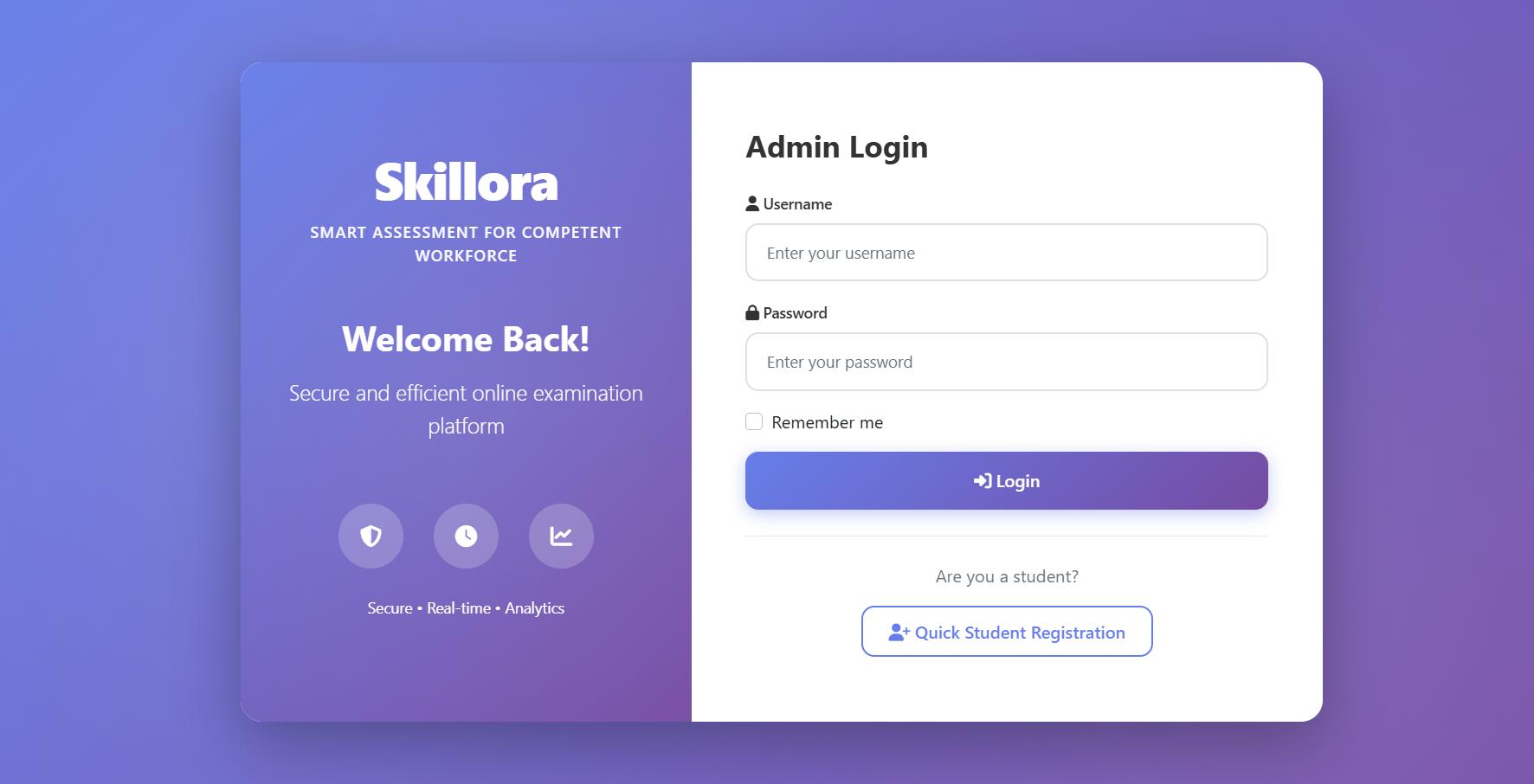 Proctoring Dashboard