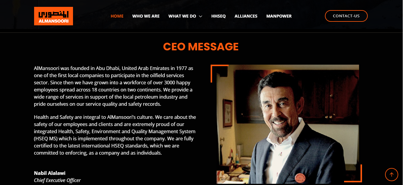 Almansoori Website