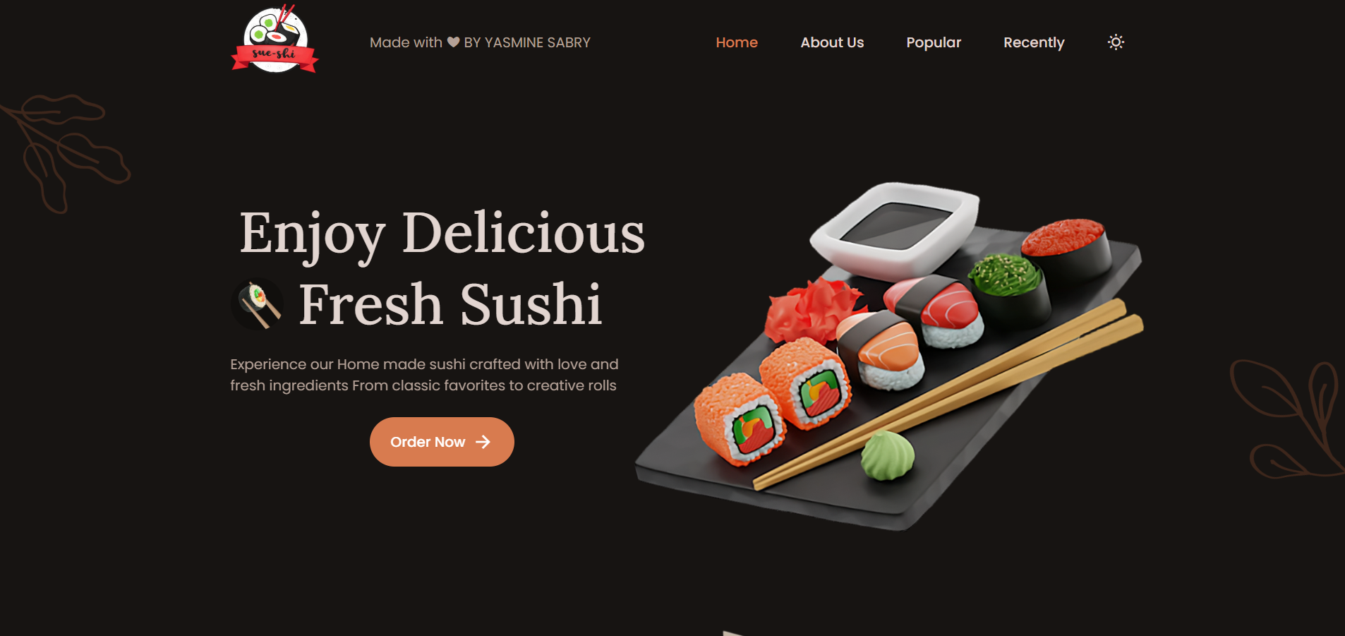 Sushi Website